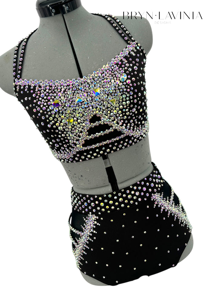 NEW AS Black ready to ship costume