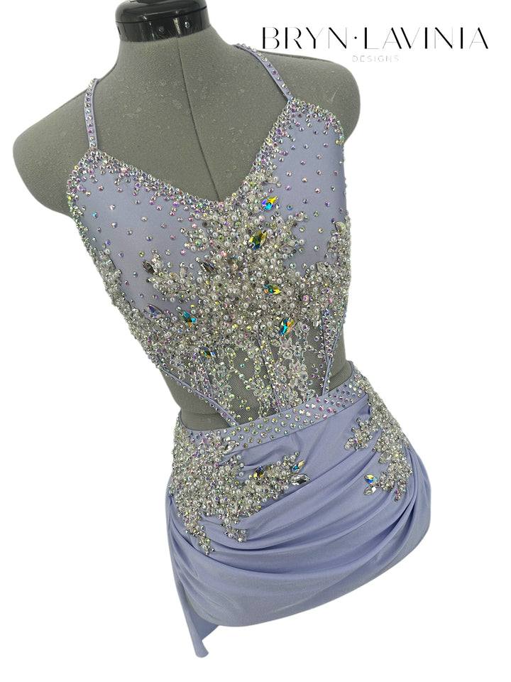 NEW AS Lavender/White ready to ship costume