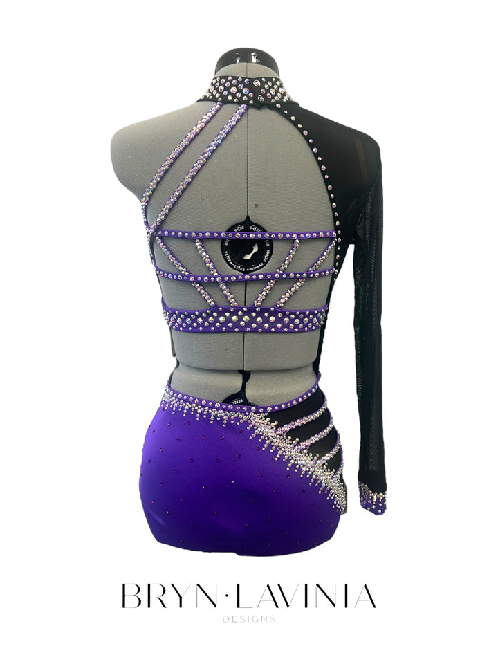 NEW AS Black/Purple ready to ship costume