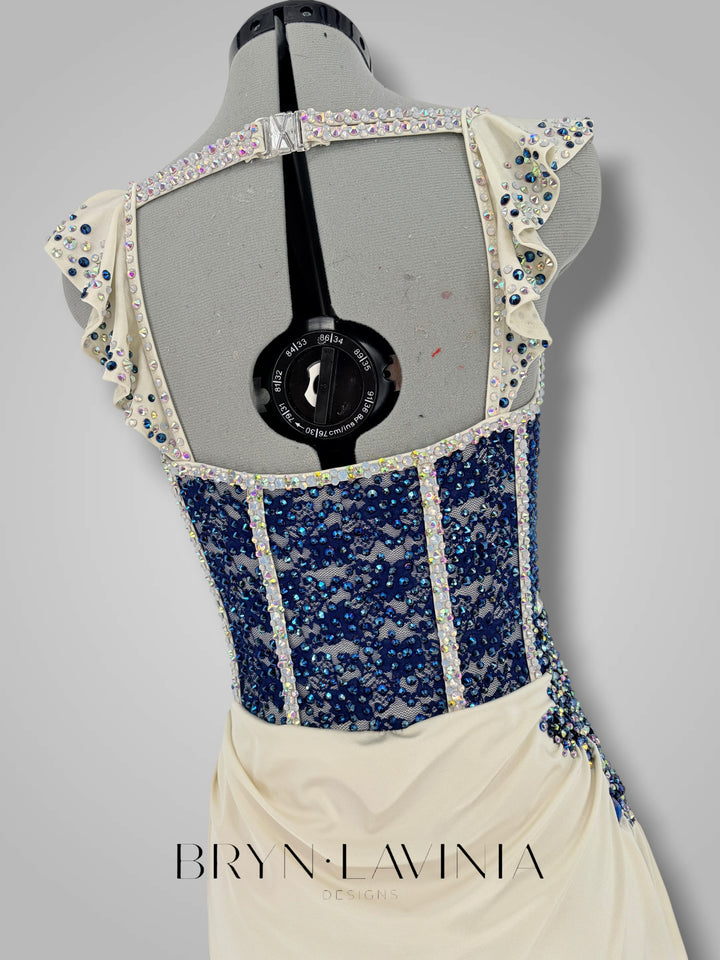 AXS Ivory/Navy Ready to Ship Mara