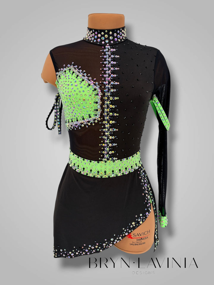 AXS Lime Green/Black ready to ship Zena