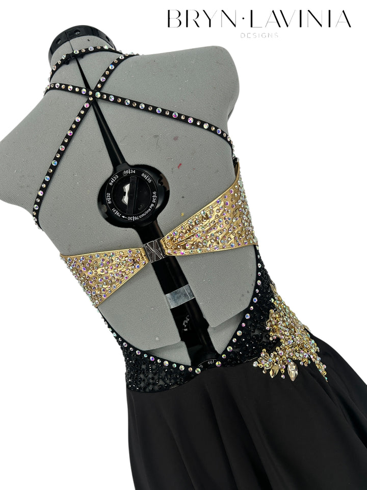 NEW AM  Black/Gold ready to ship Peyton