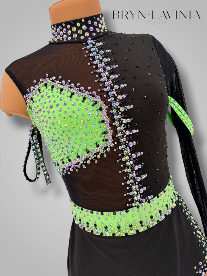 AXS Lime Green/Black ready to ship Zena
