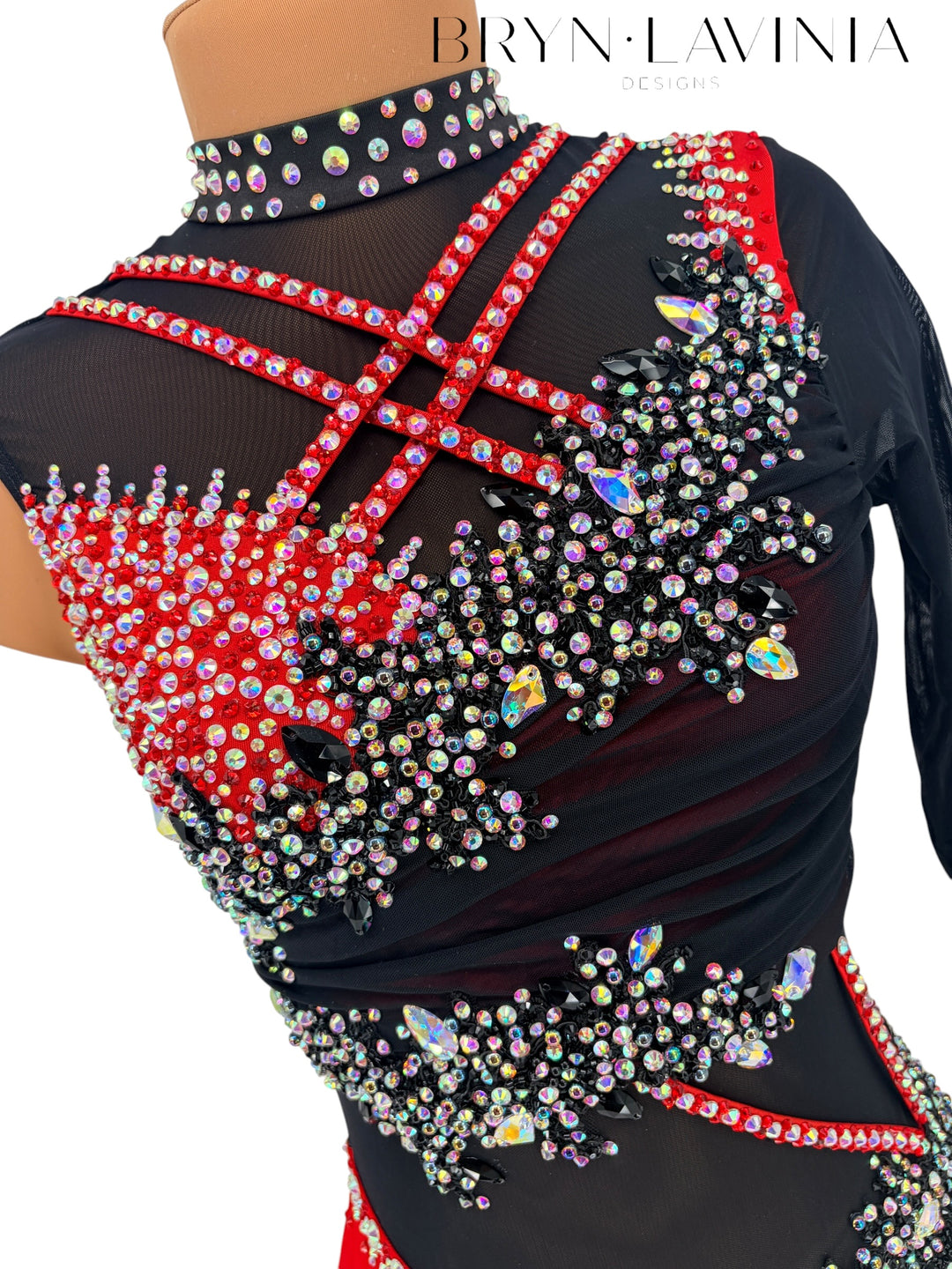 NEW AS Red/Black Ready to Ship Skylar