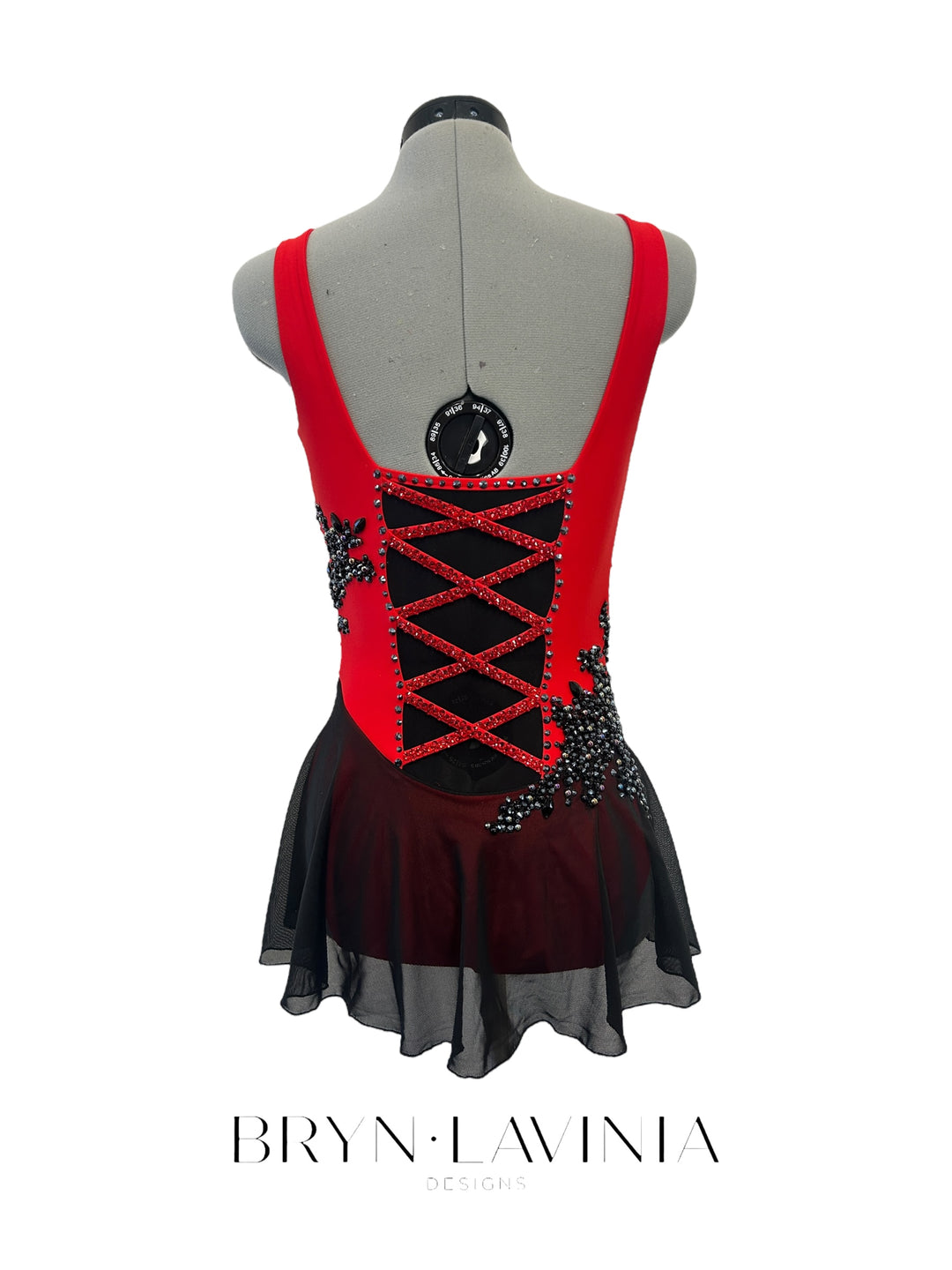 NEW AXS/AS Red/Black ready to ship costume
