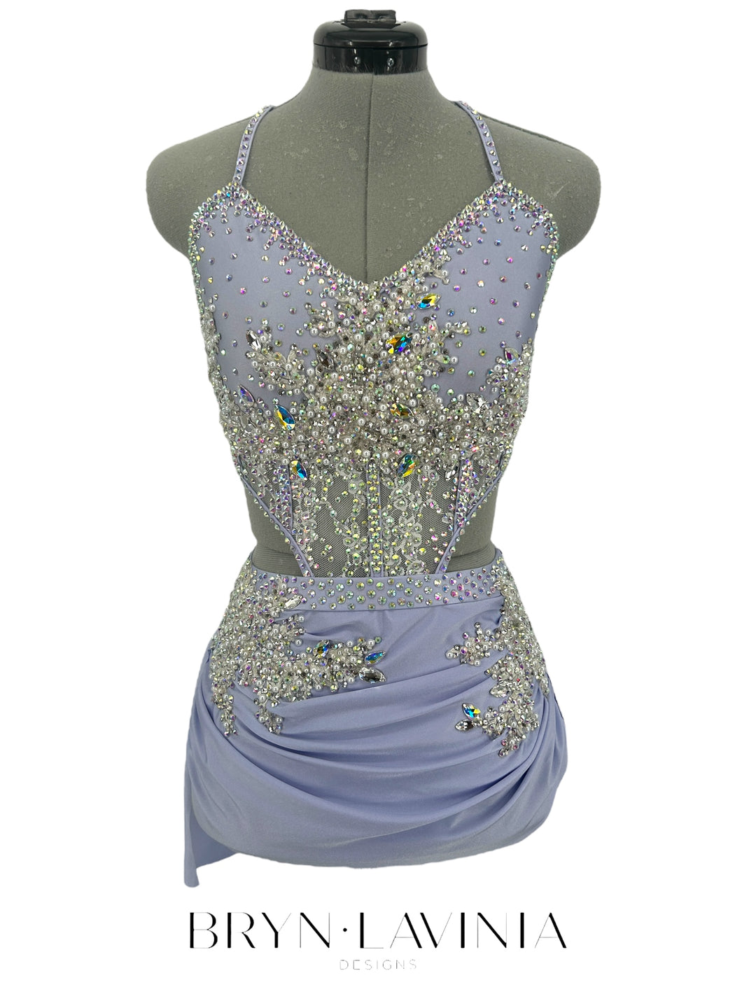 NEW AS Lavender/White ready to ship costume