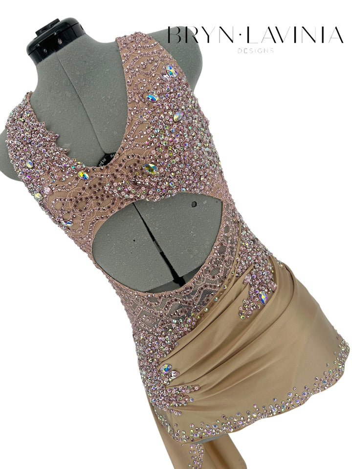 NEW AM Dusty Pink/Champagne ready to ship costume