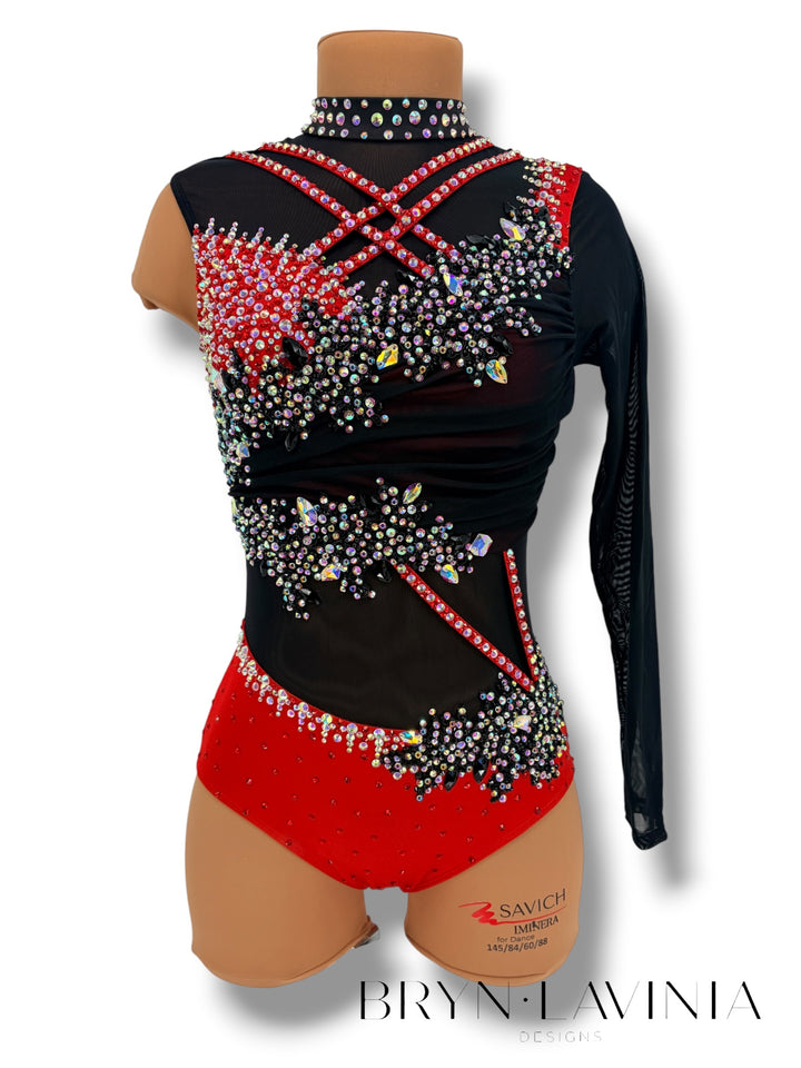 NEW AS Red/Black Ready to Ship Skylar