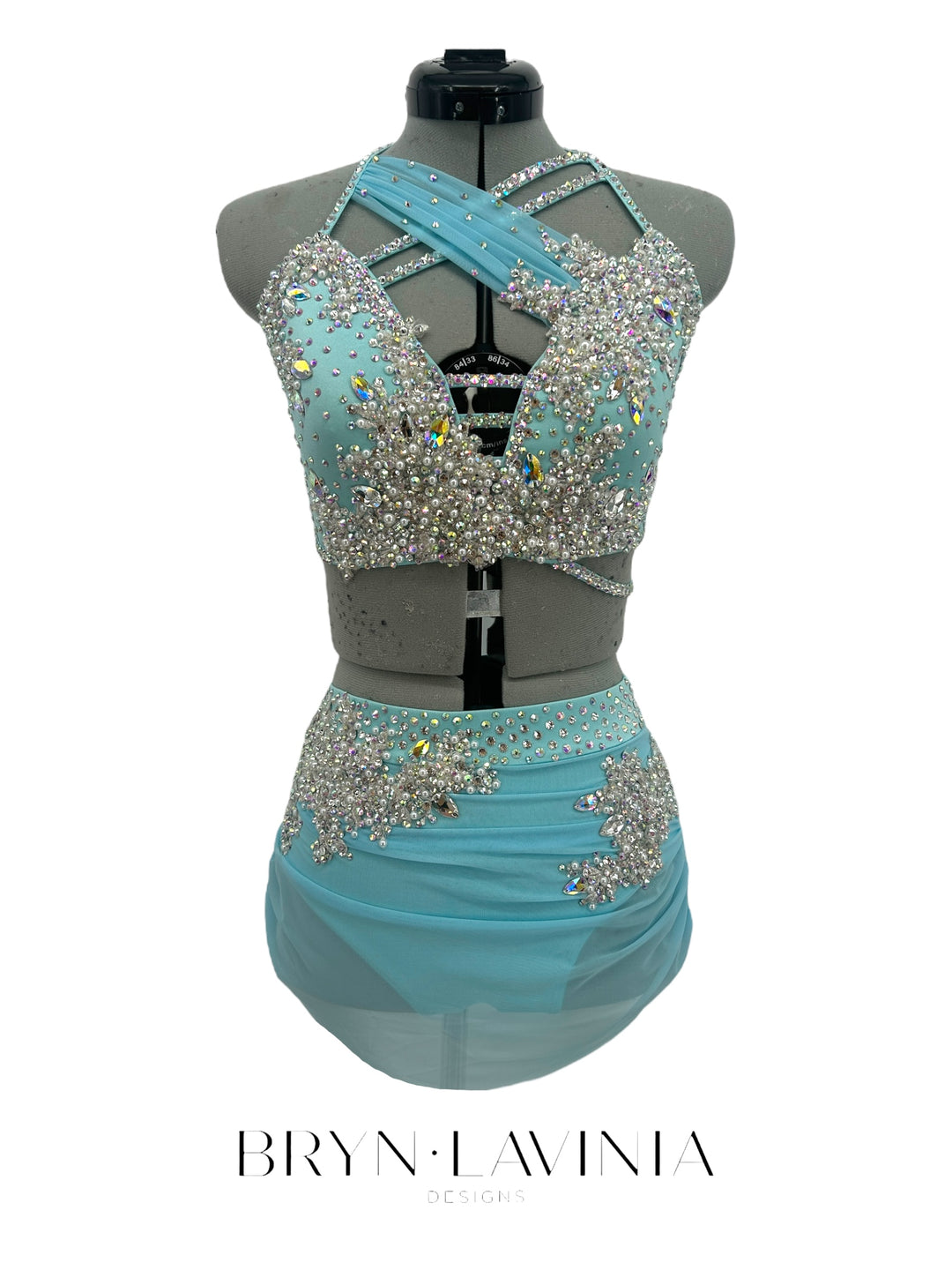 NEW AS Light Blue/White ready to ship costume
