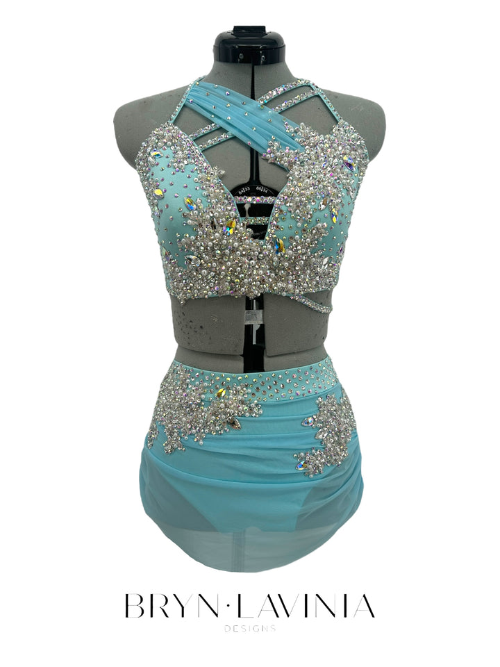 NEW AS Light Blue/White ready to ship costume