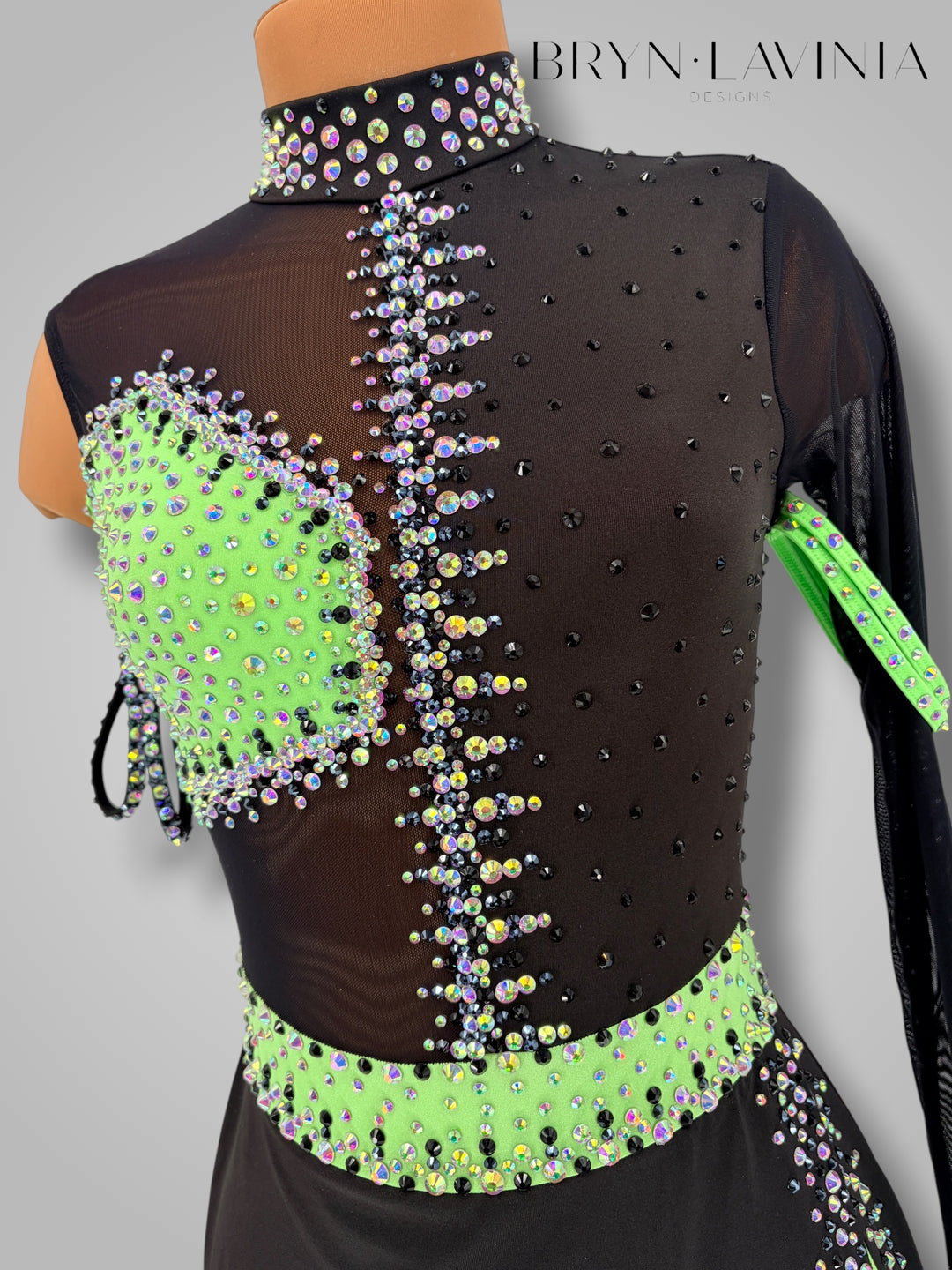 AXS Lime Green/Black ready to ship Zena
