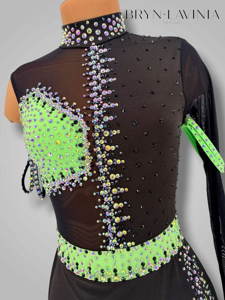 AXS Lime Green/Black ready to ship Zena