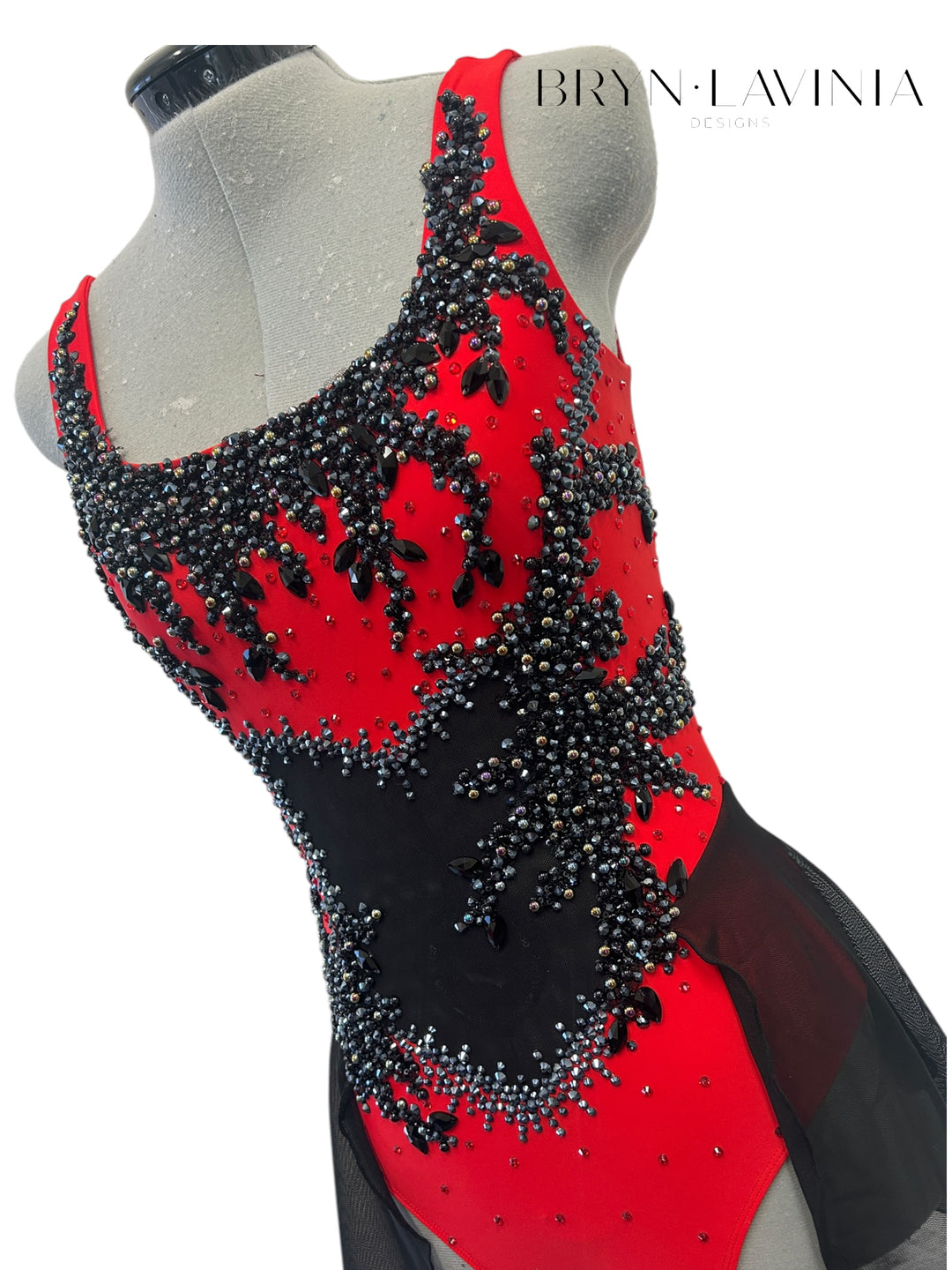 NEW AXS/AS Red/Black ready to ship costume