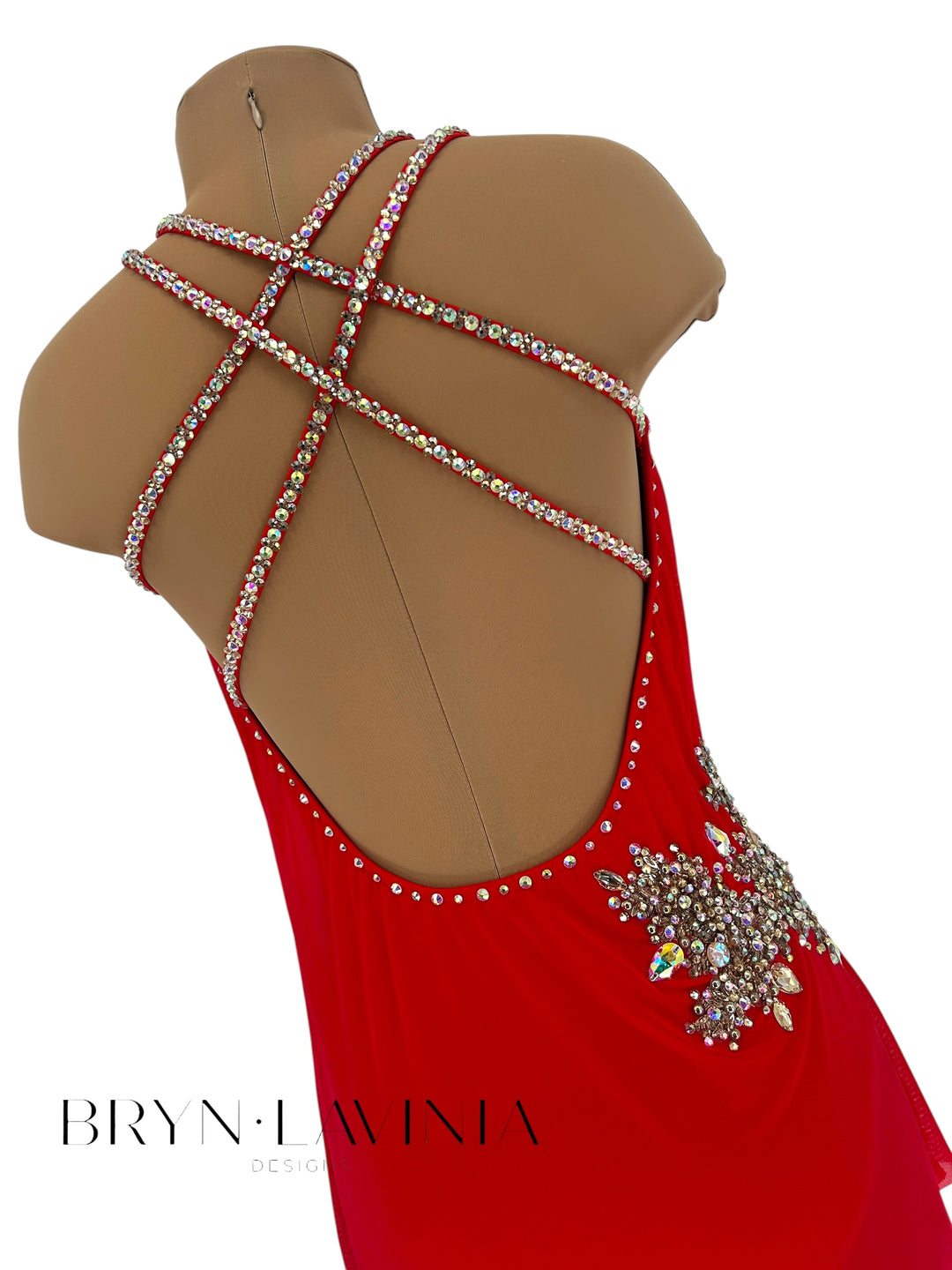 NEW AS Red/Champagne ready to ship costume