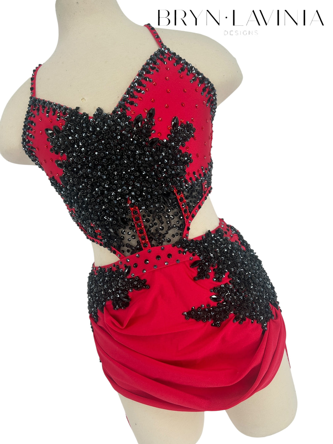 NEW CL/CXL Red/Black ready to ship costume