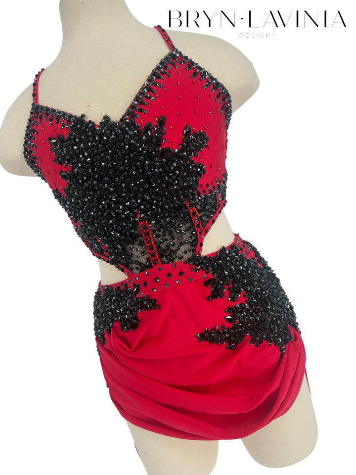 NEW CL/CXL Red/Black ready to ship costume