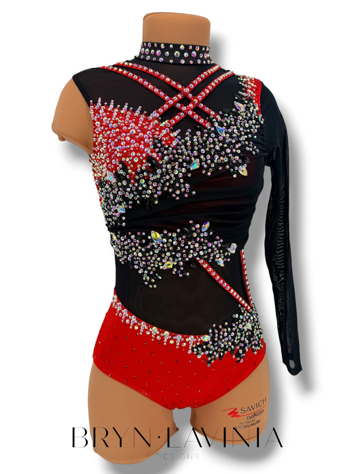 NEW AS Red/Black Ready to Ship Skylar