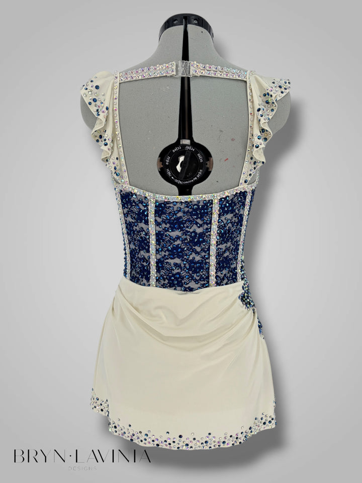 AXS Ivory/Navy Ready to Ship Mara