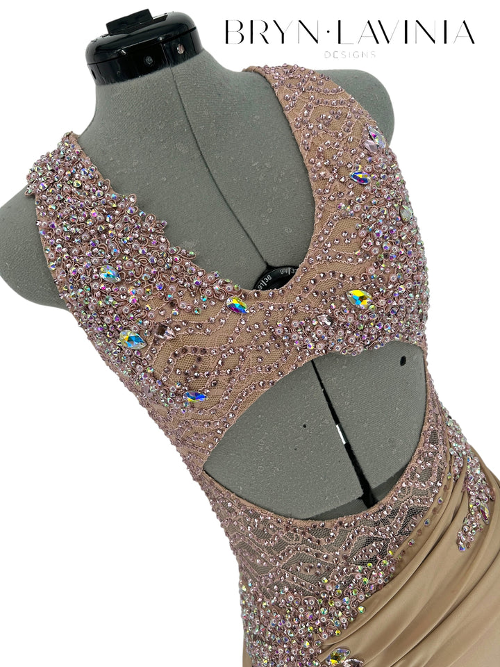 NEW AM Dusty Pink/Champagne ready to ship costume