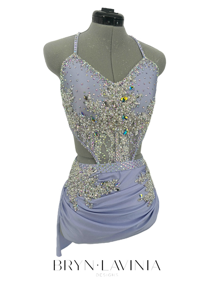 NEW AS Lavender/White ready to ship costume