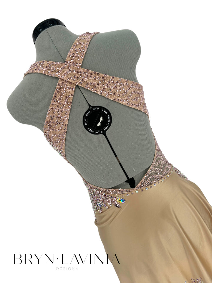 NEW AM Dusty Pink/Champagne ready to ship costume