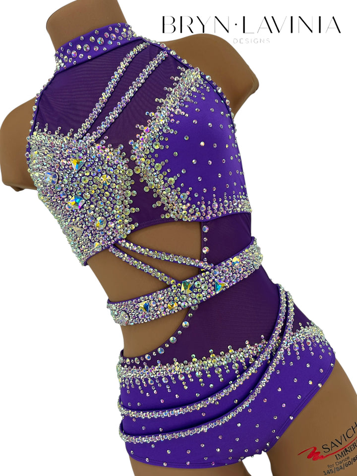 NEW AS Purple ready to ship costume