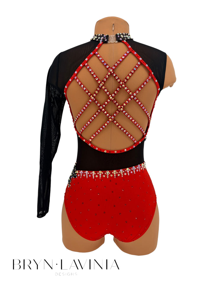 NEW AS Red/Black Ready to Ship Skylar