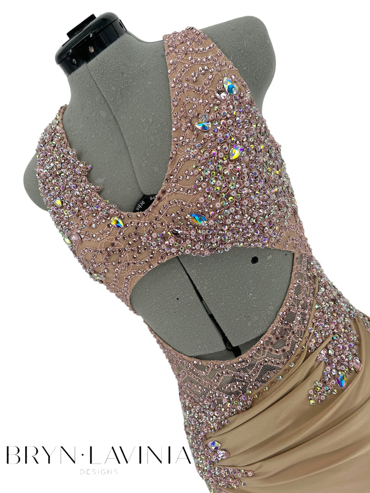 NEW AM Dusty Pink/Champagne ready to ship costume