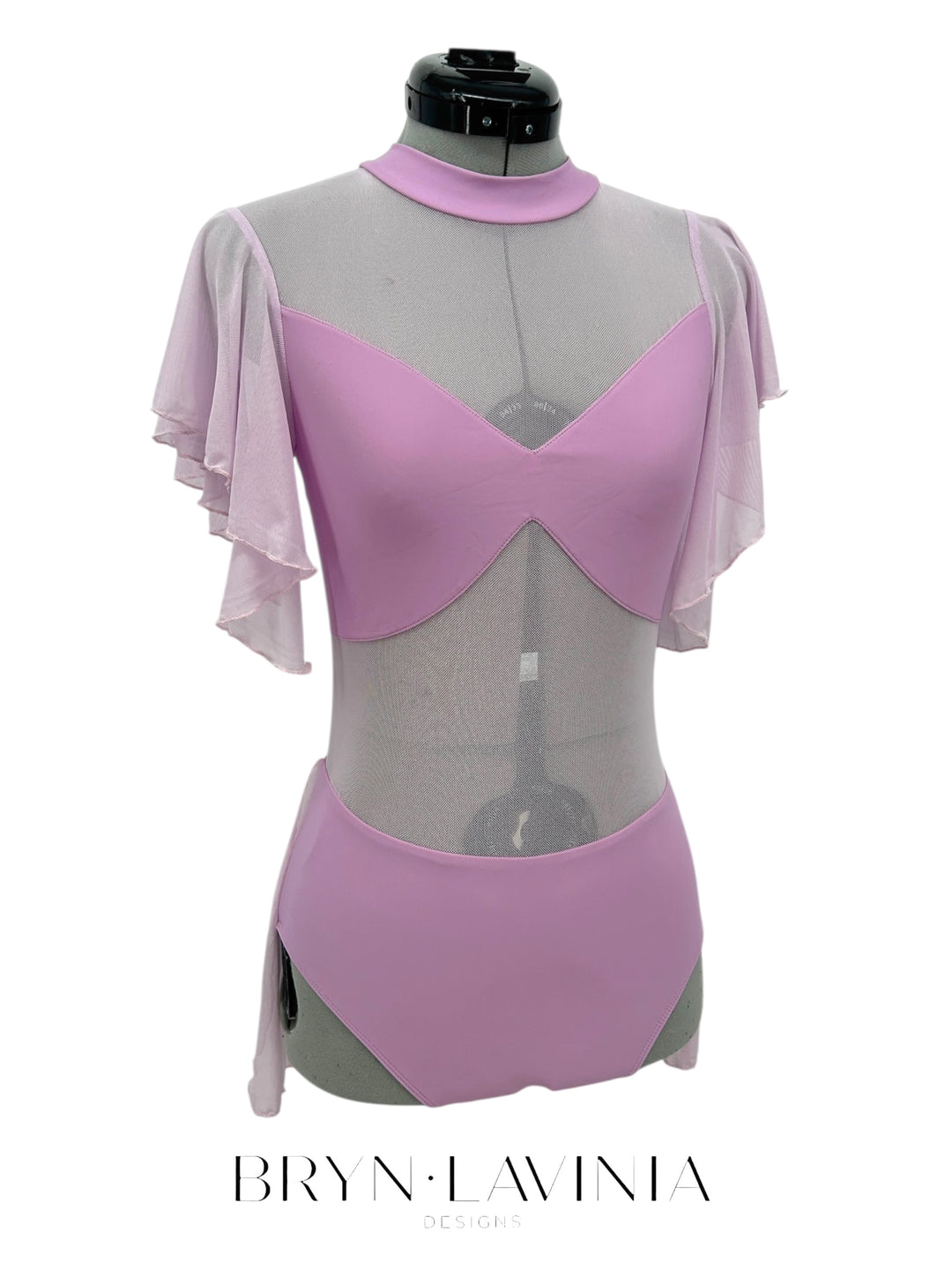 The Classic Leo- Flutter Sleeves and Skirt (Made to Order)