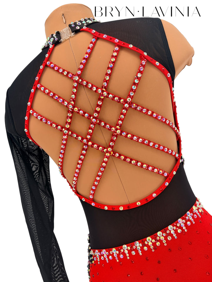 NEW AS Red/Black Ready to Ship Skylar