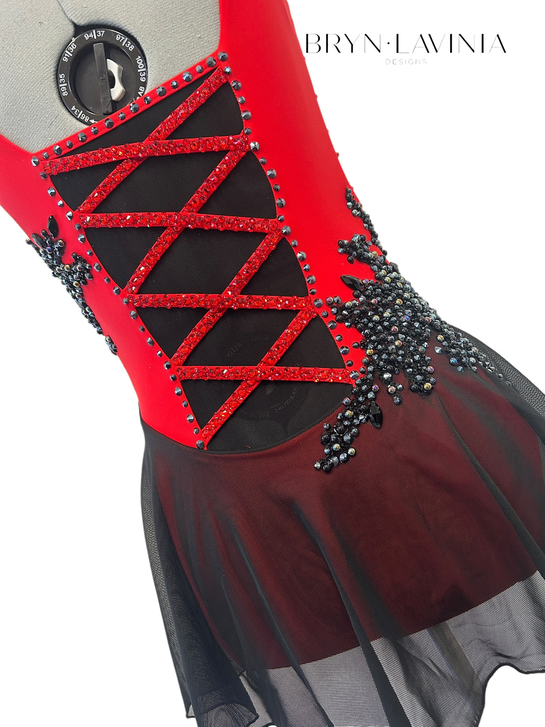 NEW AXS/AS Red/Black ready to ship costume