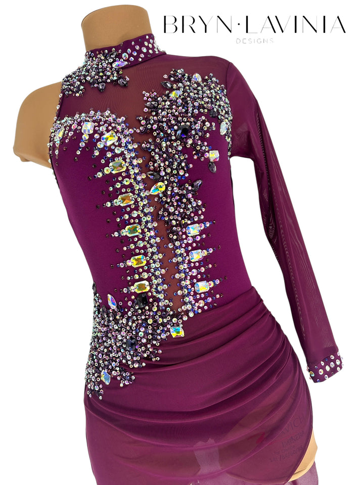 AXS Plum Ready to Ship Tenley
