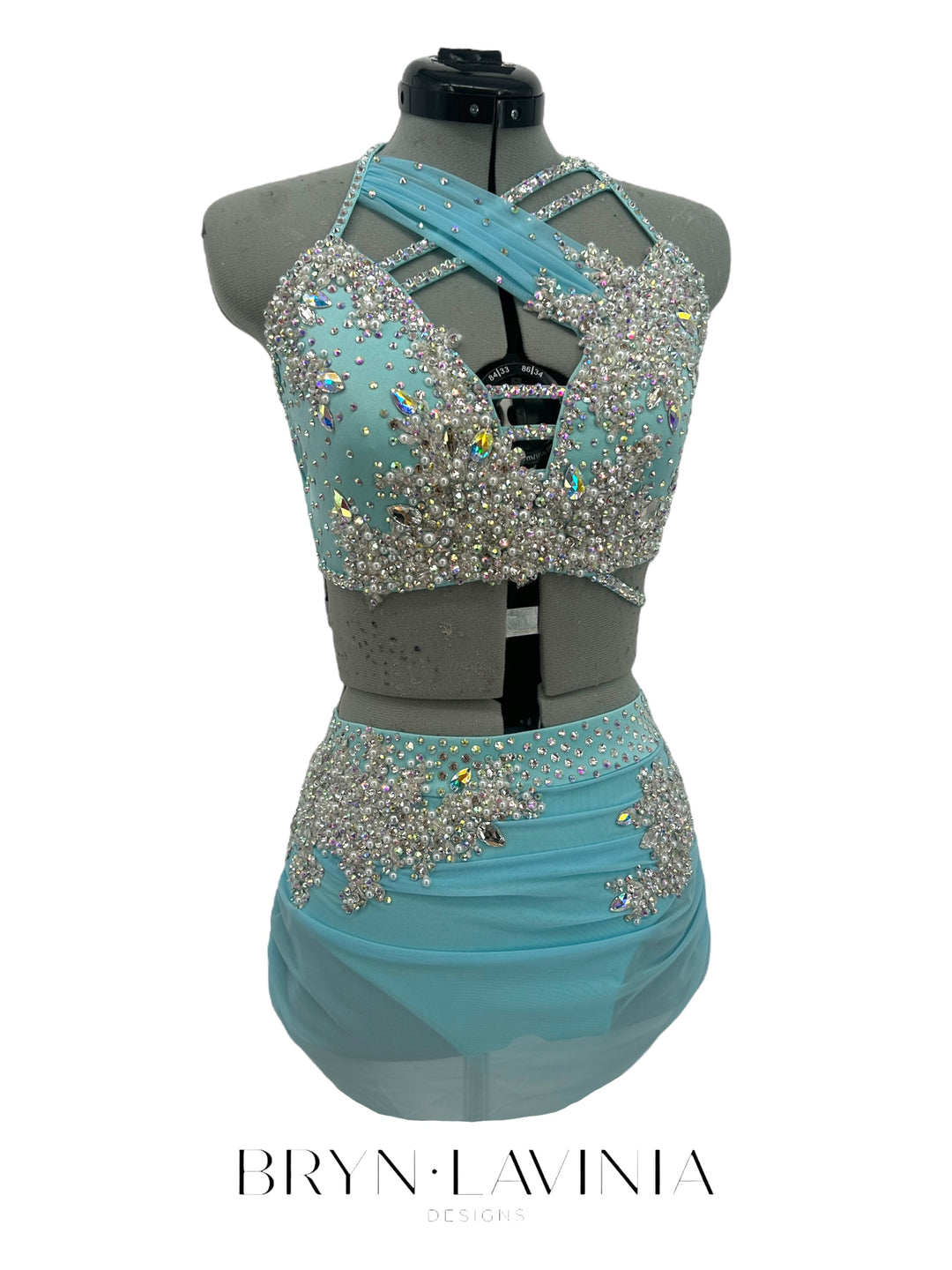 NEW AS Light Blue/White ready to ship costume
