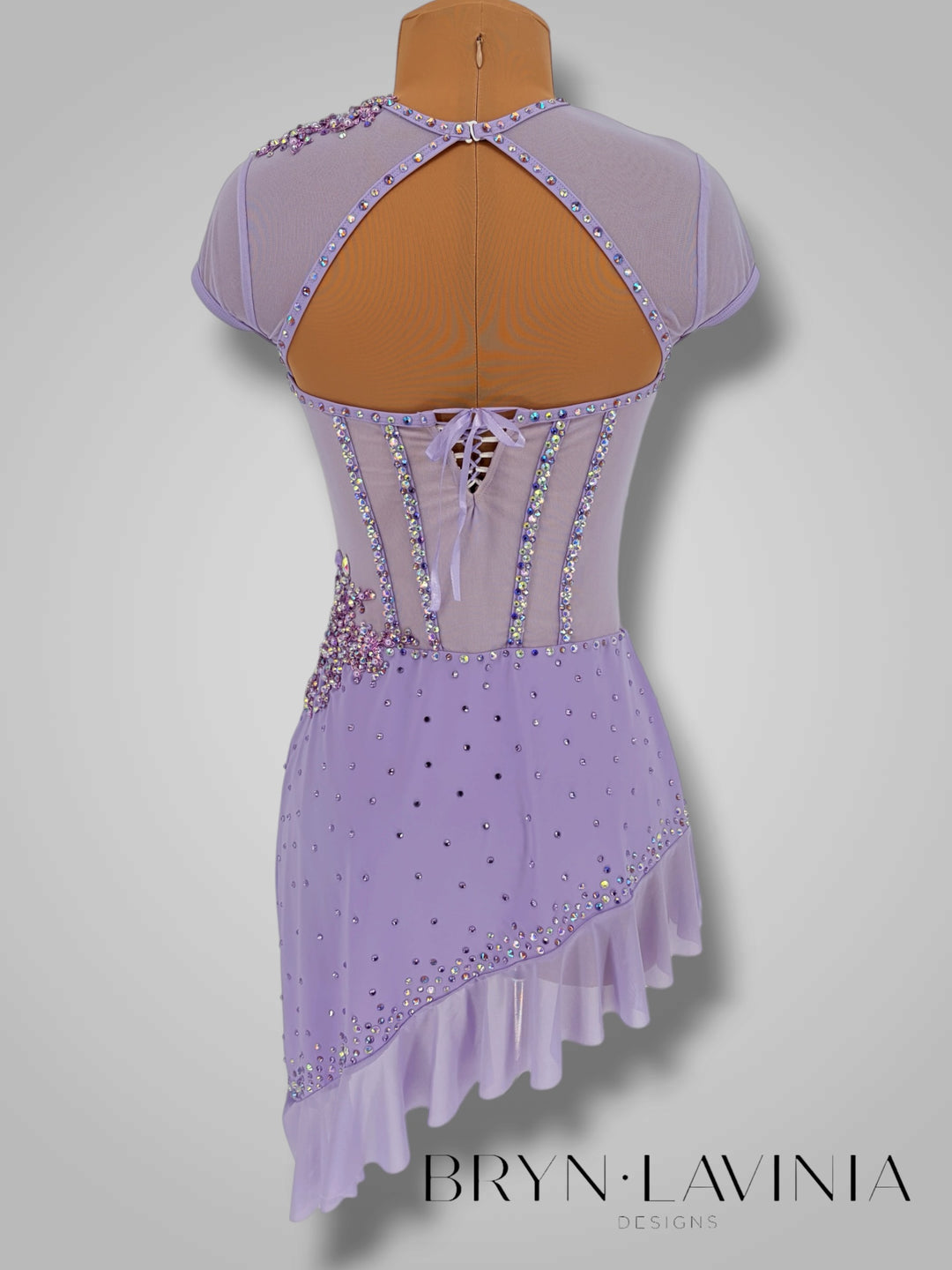 AXS Lilac ready to ship Mesh Ivy