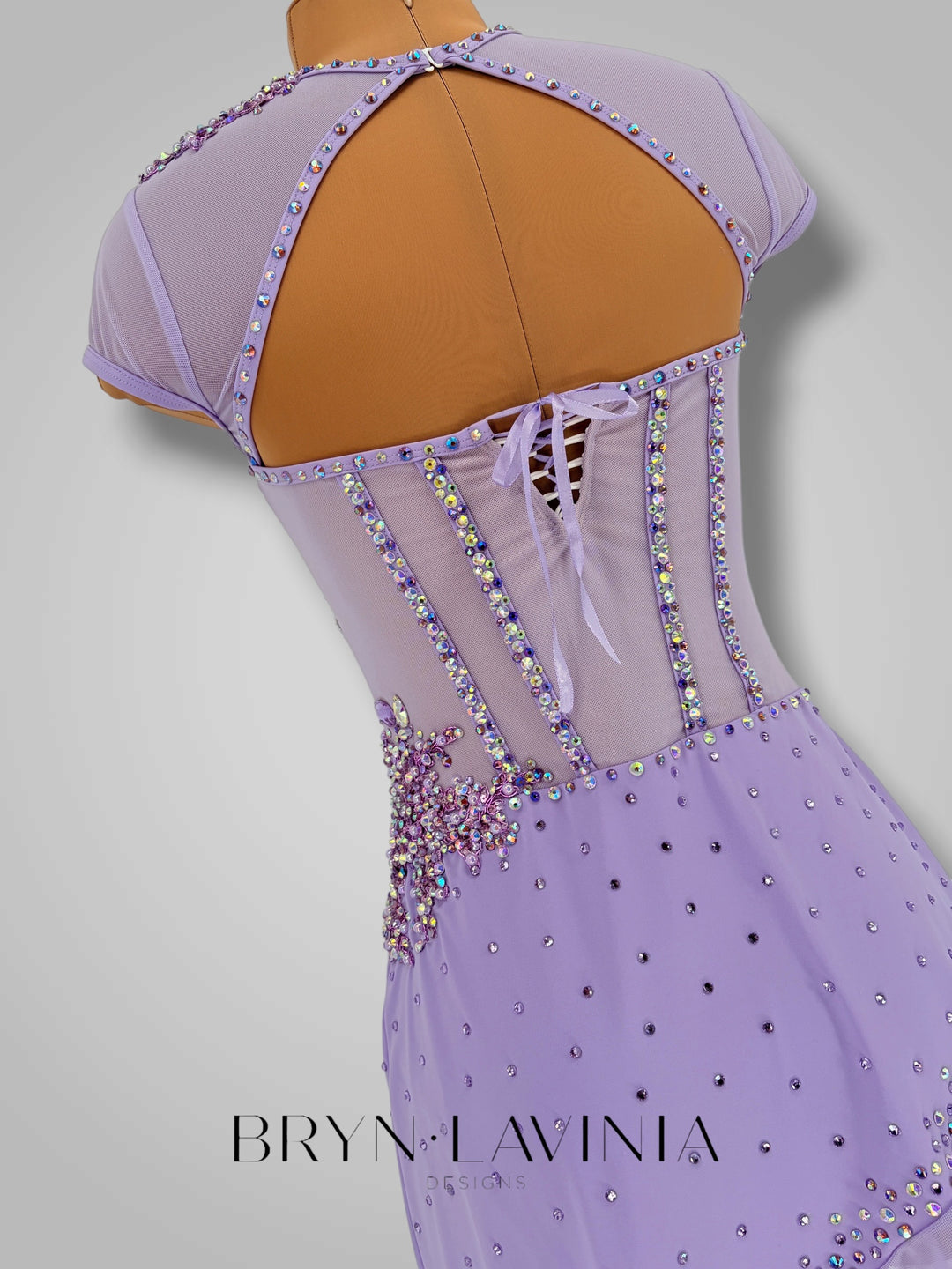 AXS Lilac ready to ship Mesh Ivy