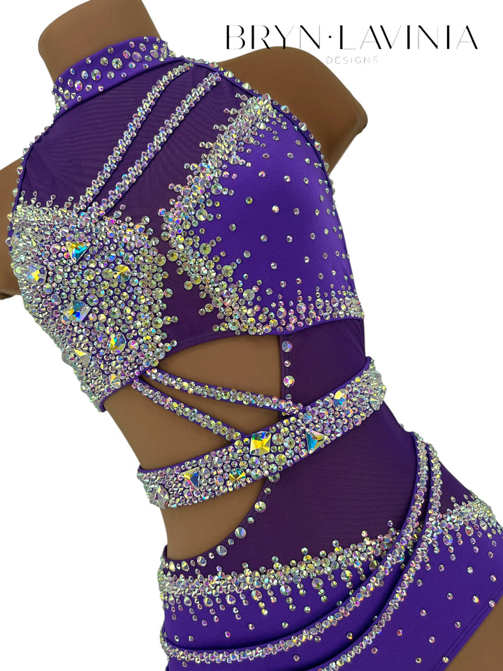 NEW AS Purple ready to ship costume