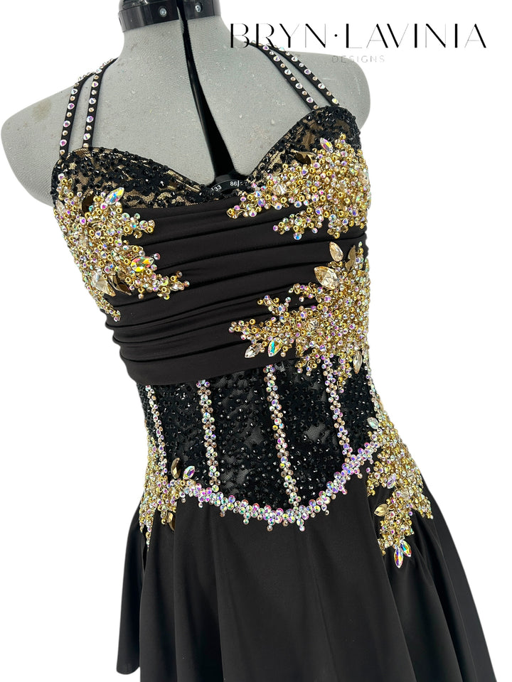 NEW AM  Black/Gold ready to ship Peyton