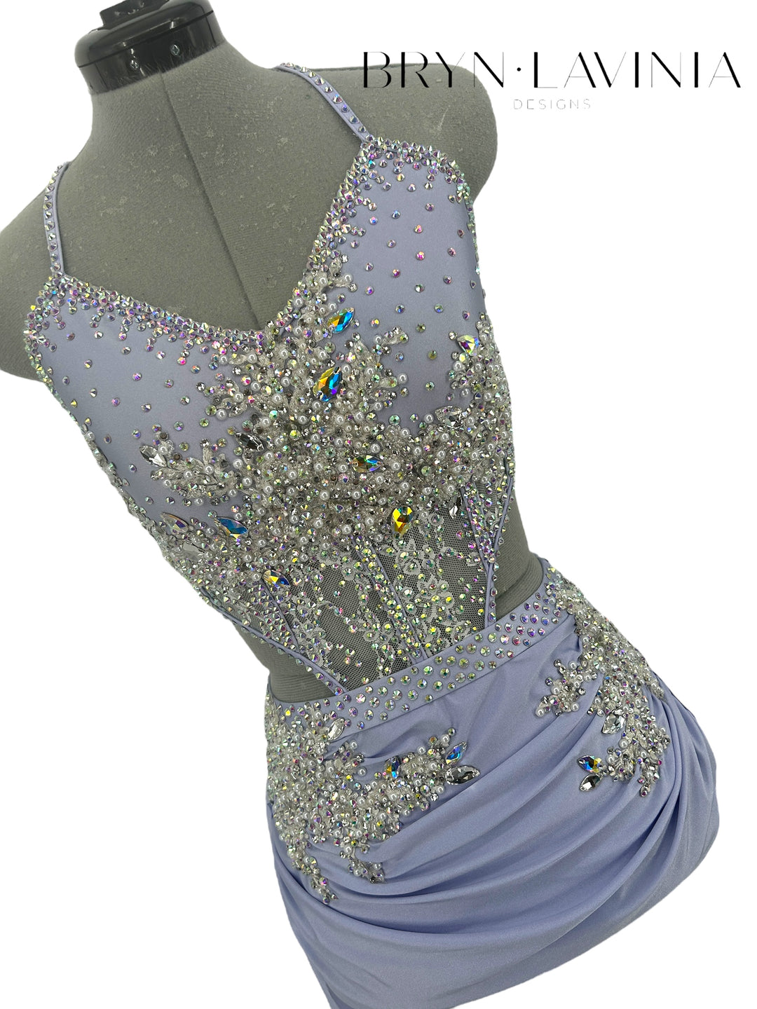 NEW AS Lavender/White ready to ship costume