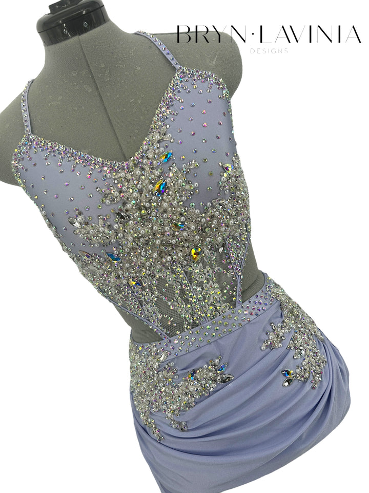 NEW AS Lavender/White ready to ship costume
