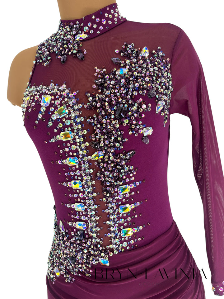 AXS Plum Ready to Ship Tenley