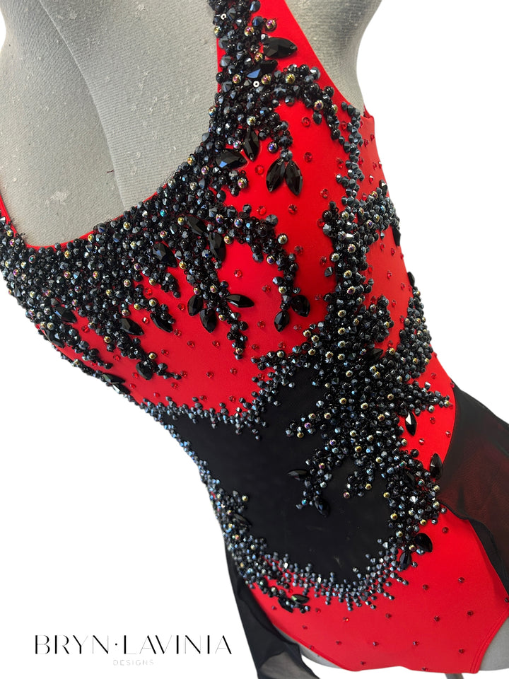NEW AXS/AS Red/Black ready to ship costume