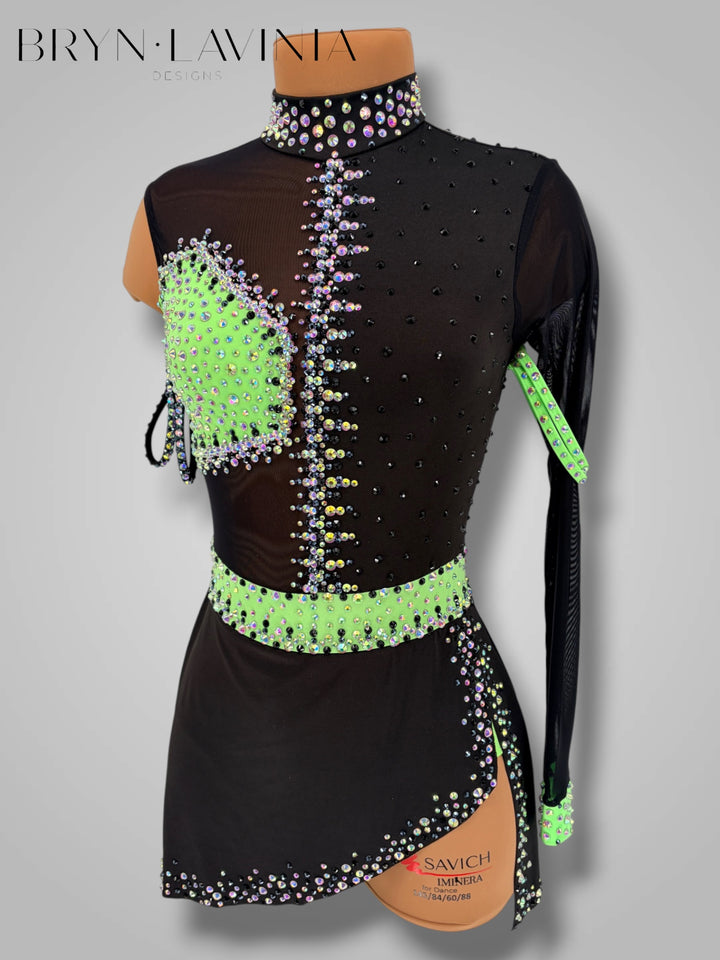 AXS Lime Green/Black ready to ship Zena