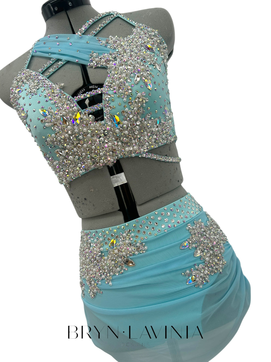NEW AS Light Blue/White ready to ship costume