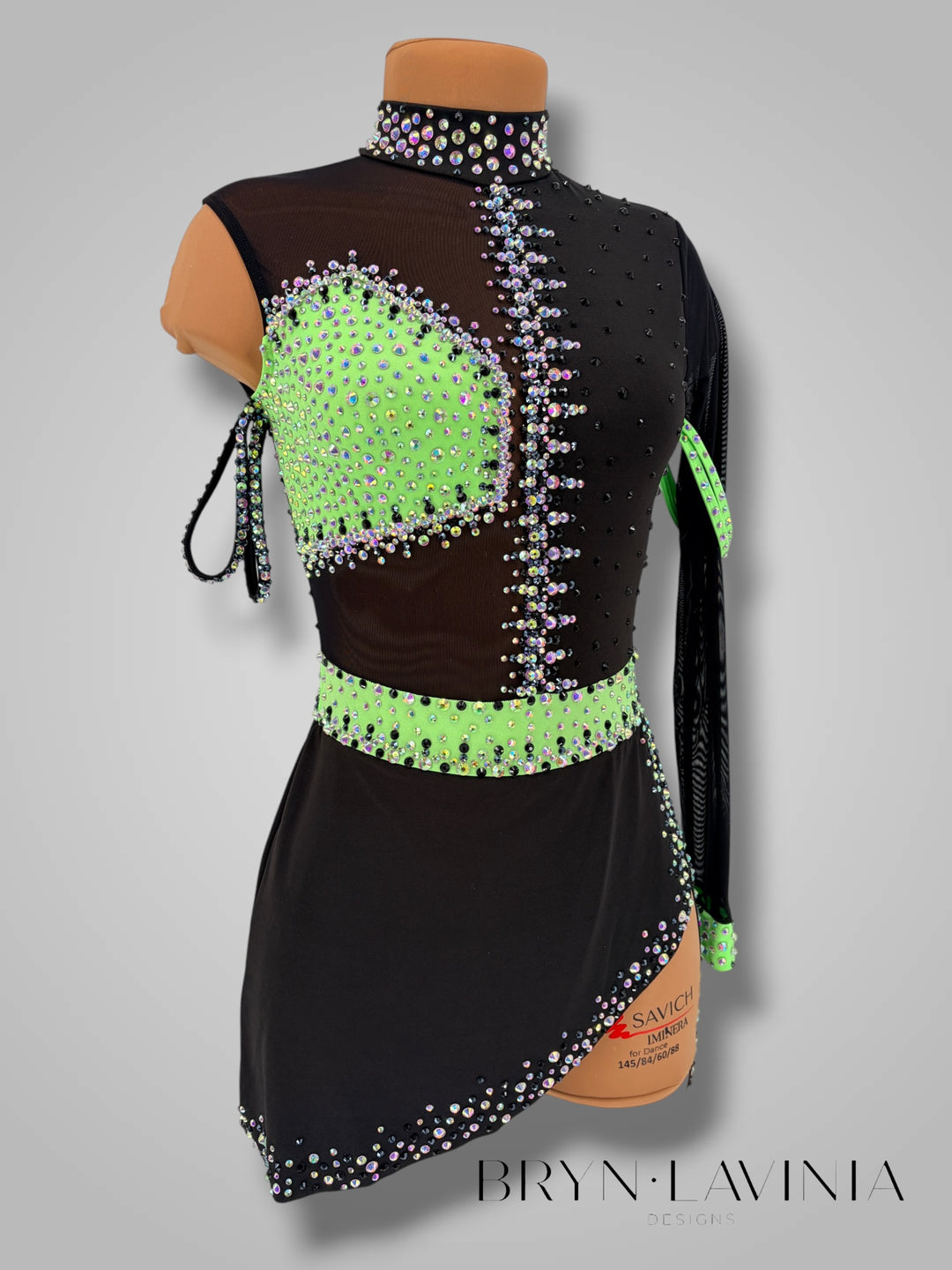 AXS Lime Green/Black ready to ship Zena