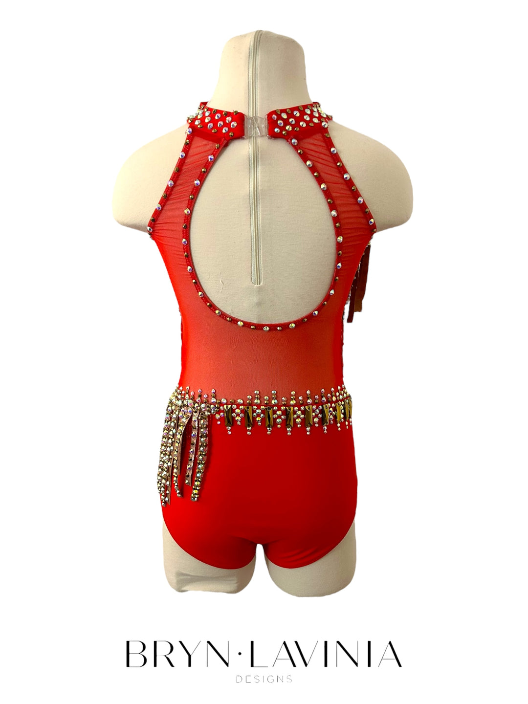 NEW Child Medium Red/Bronze ready to ship costume