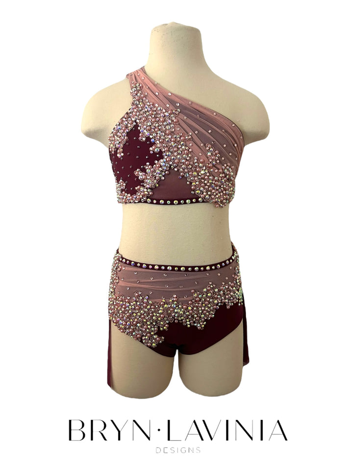 NEW CM Burgundy/Pink ready to ship costume