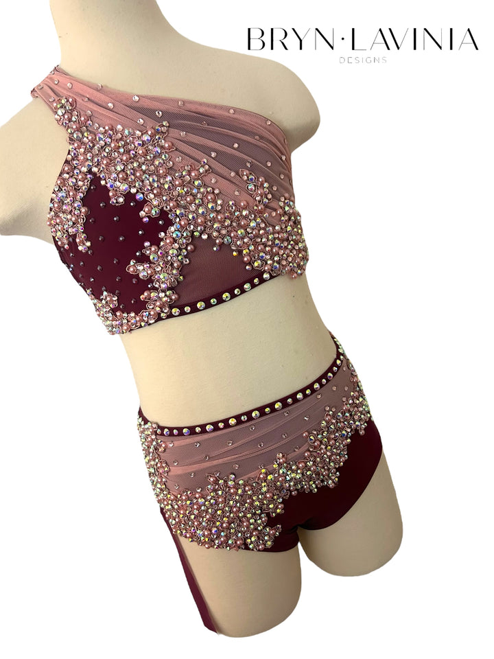 NEW CM Burgundy/Pink ready to ship costume