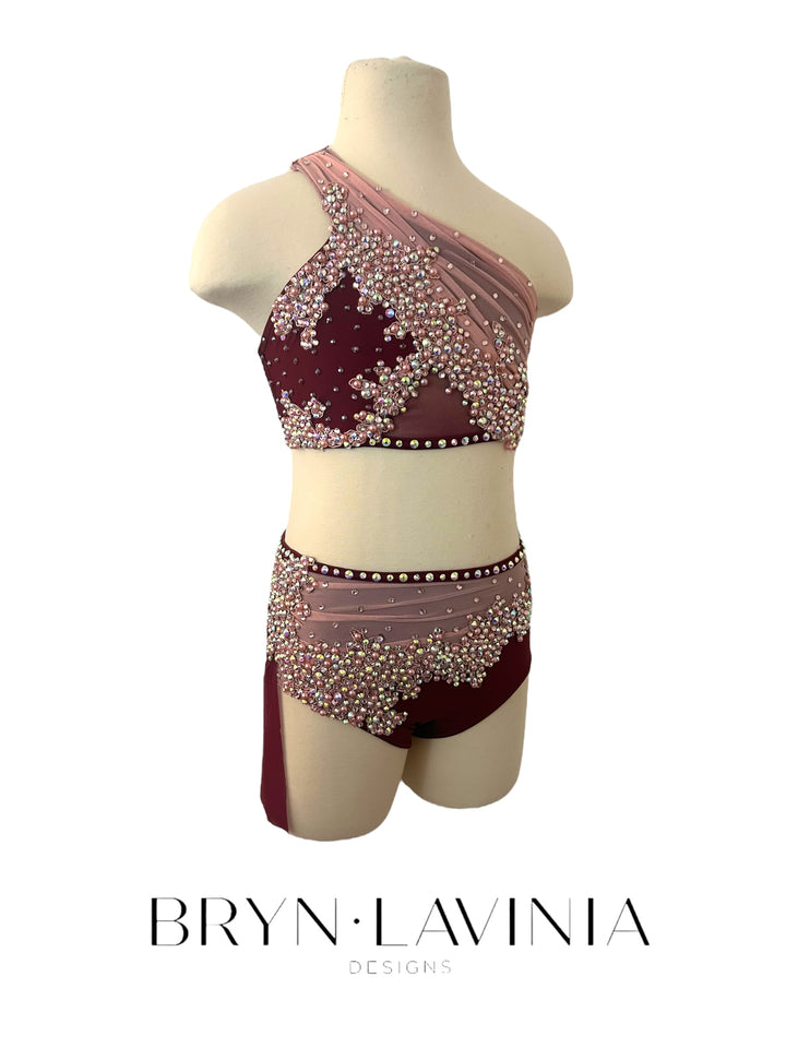 NEW CM Burgundy/Pink ready to ship costume