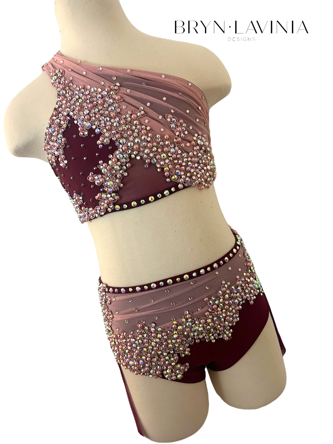 NEW CM Burgundy/Pink ready to ship costume