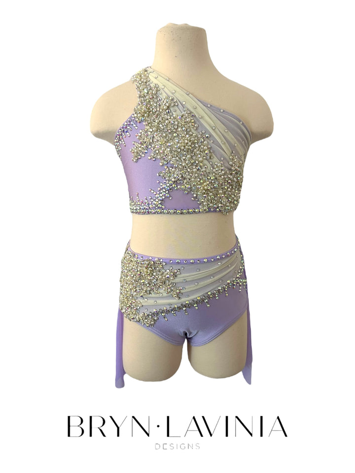 New CL lavender/ivory ready to ship costume